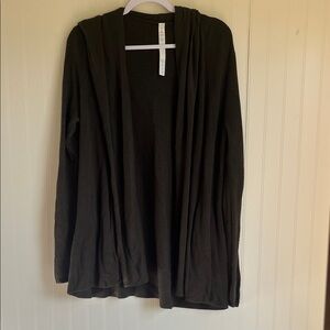 Lululemon Athletica Olive Knit Cardigan